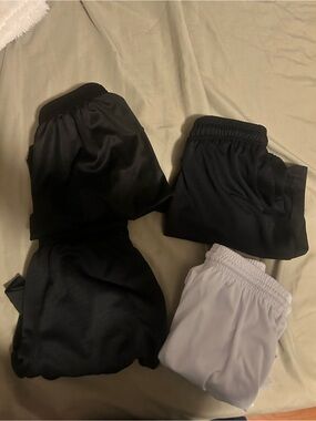 Black&White kids athletic short bundle